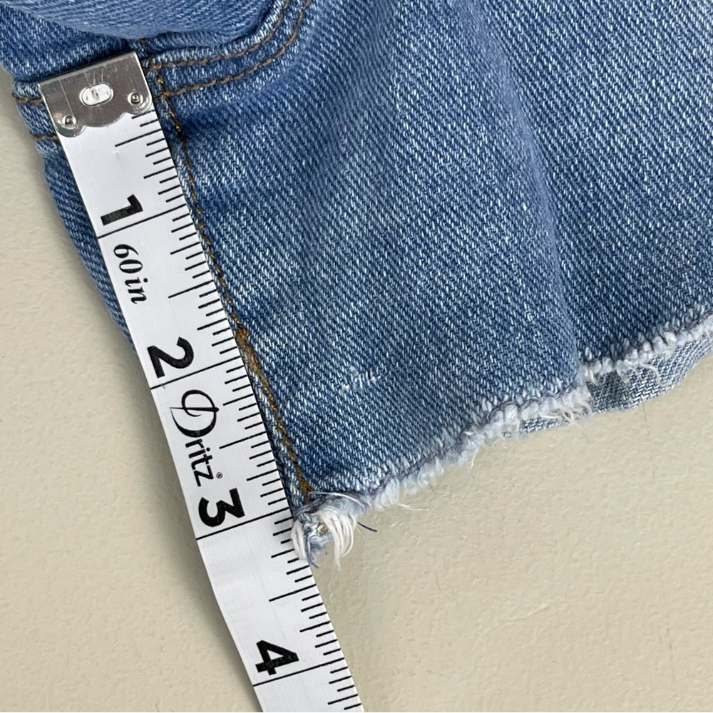 William Rast Denim Cutoff Highrise Shorts Style JWRB827 Women’s Juniors Size 31 - Picture 9 of 14